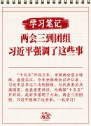 学习笔记丨两会三到团组，习近平强调了这些事